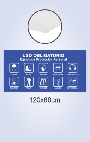 Señalética Equipo de Protección Personal
