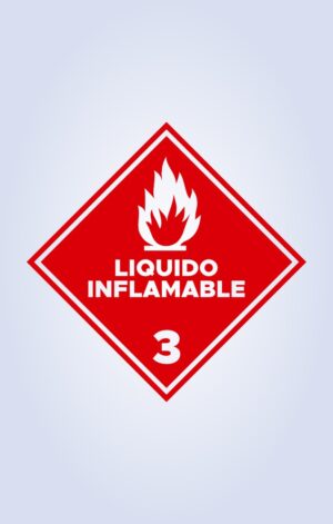 Señalética Líquido Inflamable 3