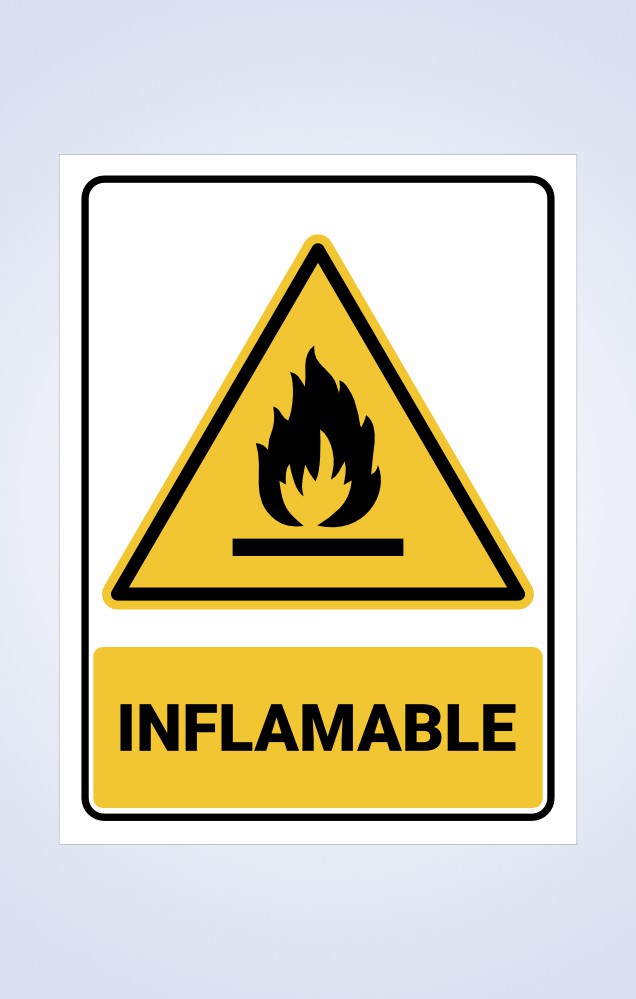 Señalética Material Inflamable