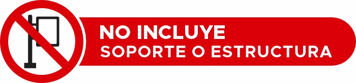 No incluye soporte
